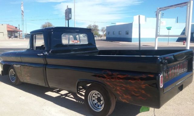 1960 BLACK Chevrolet C-10 Extended Cab Pickup