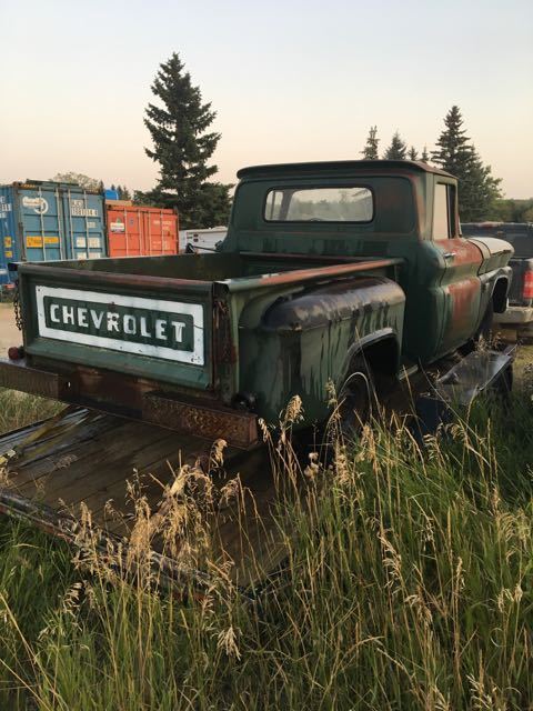1960 Green Chevrolet C-10 pick up