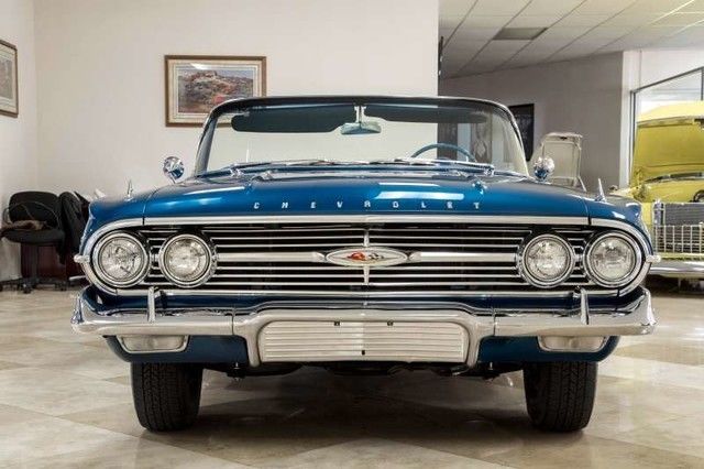 1960 Black Chevrolet Impala Convertible