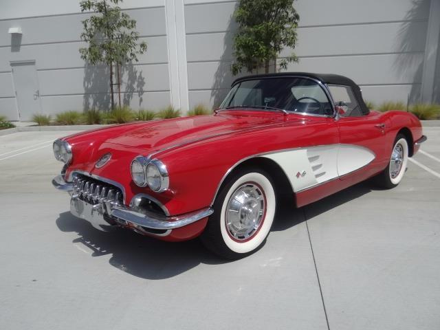 1960 Red Chevrolet Corvette --