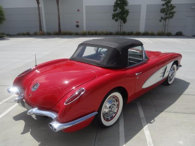 1960 Red Chevrolet Corvette --