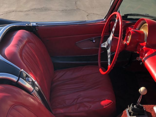 1960 Black Chevrolet Corvette Convertible