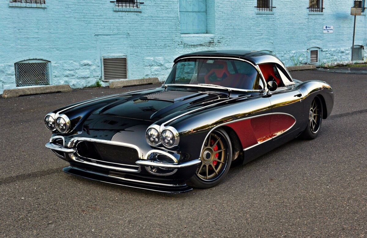 1960 Black Chevrolet Corvette Coupe