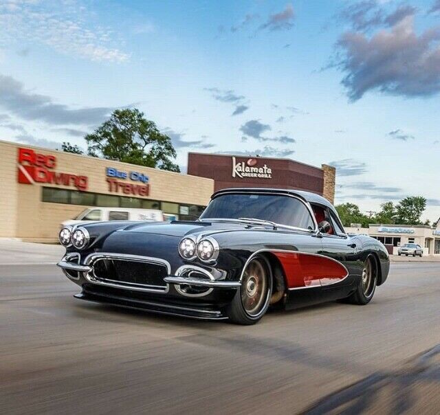 1960 Black Chevrolet Corvette Coupe