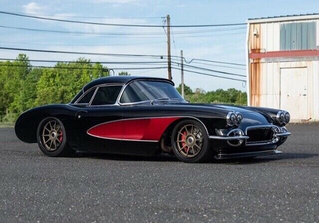 1960 Black Chevrolet Corvette Coupe