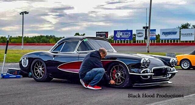 1960 Black Chevrolet Corvette Coupe