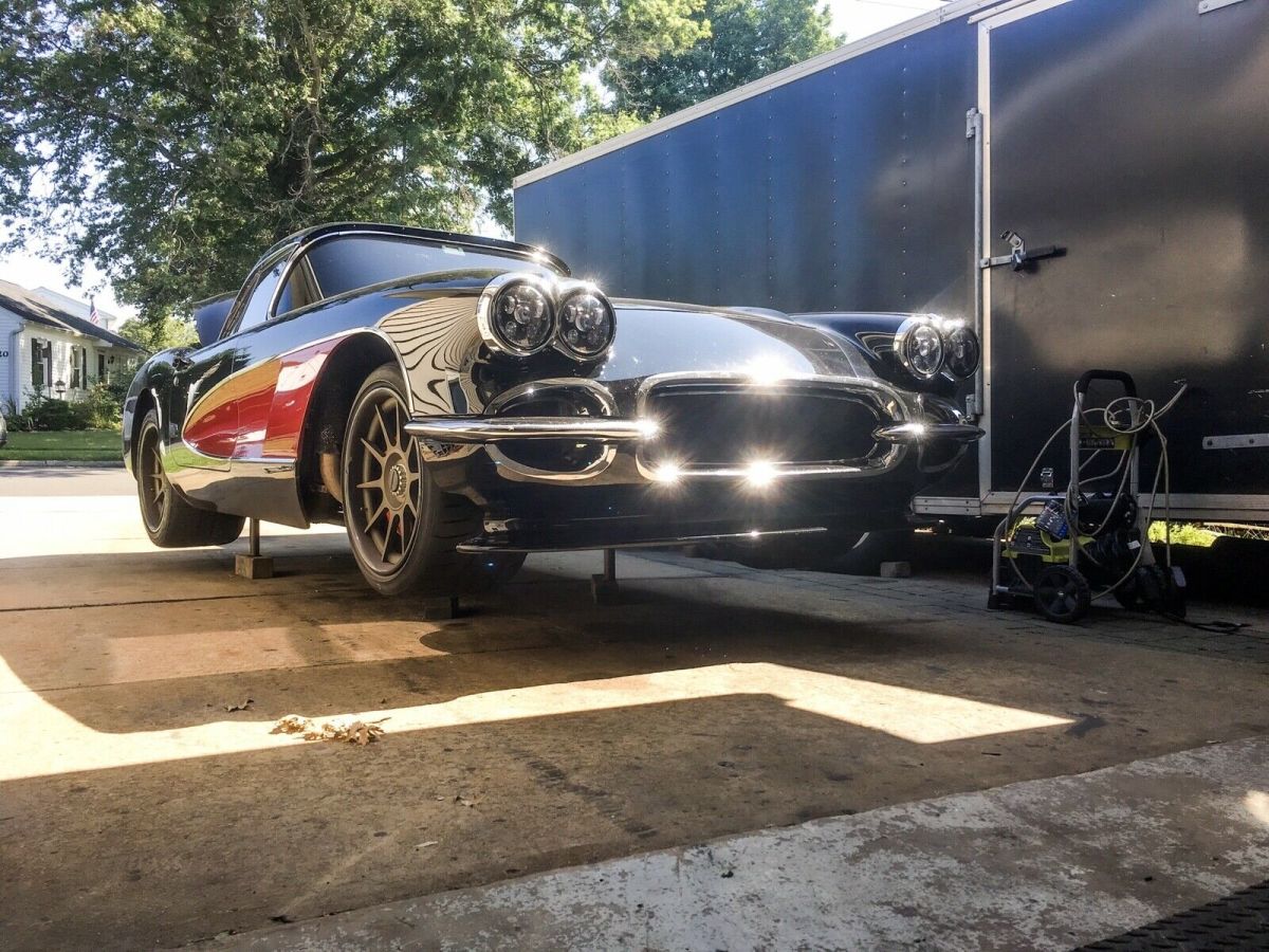 1960 Black Chevrolet Corvette Coupe