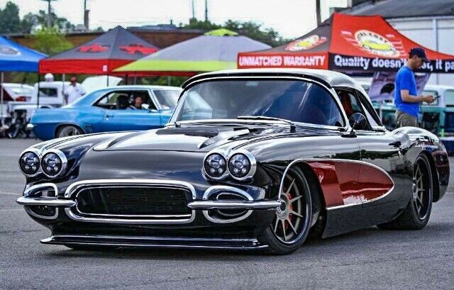 1960 Black Chevrolet Corvette Coupe