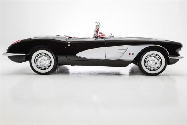 1960 Black Chevrolet Corvette Convertible