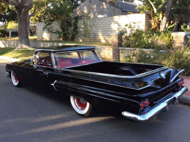 1960 Black Chevrolet El Camino