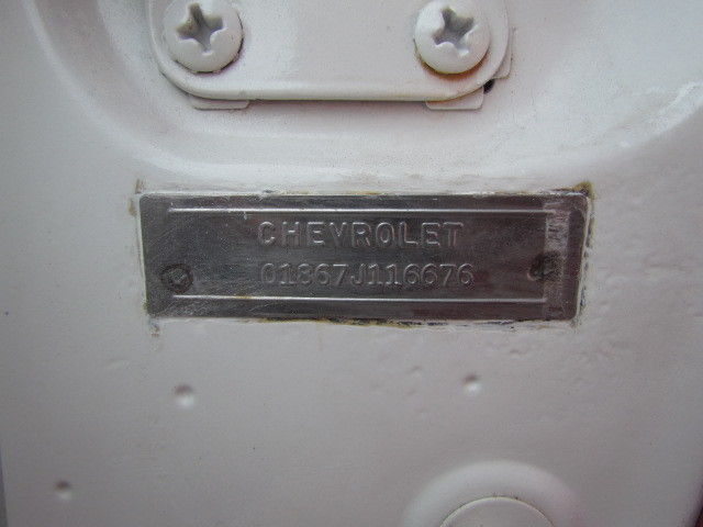 1960 White Chevrolet Impala Convertible