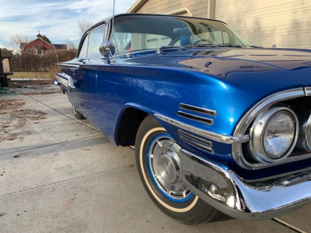 1960 Blue Chevrolet Impala Coupe
