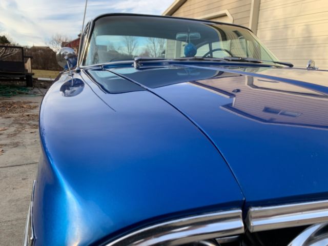 1960 Blue Chevrolet Impala Coupe