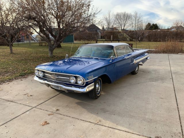 1960 Blue Chevrolet Impala Coupe