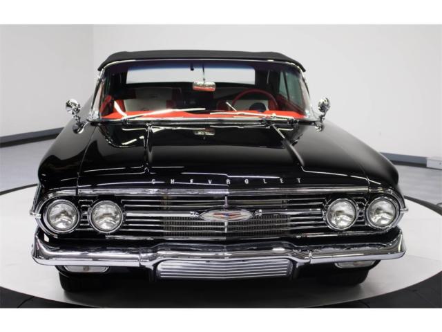 1960 Black Chevrolet Impala Convertible