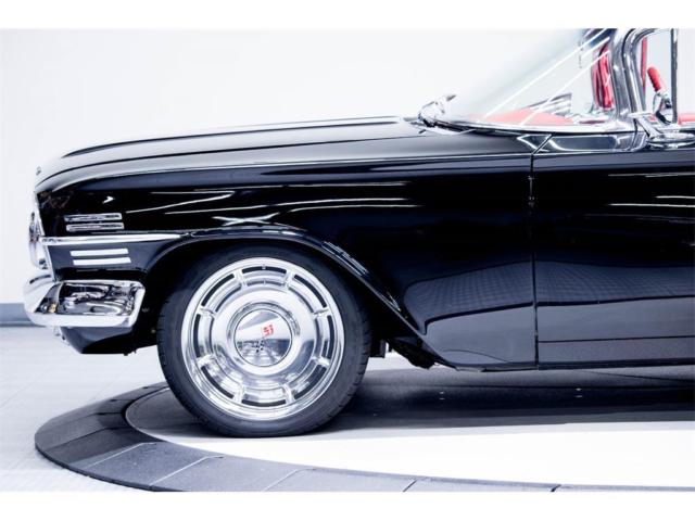 1960 Black Chevrolet Impala Convertible