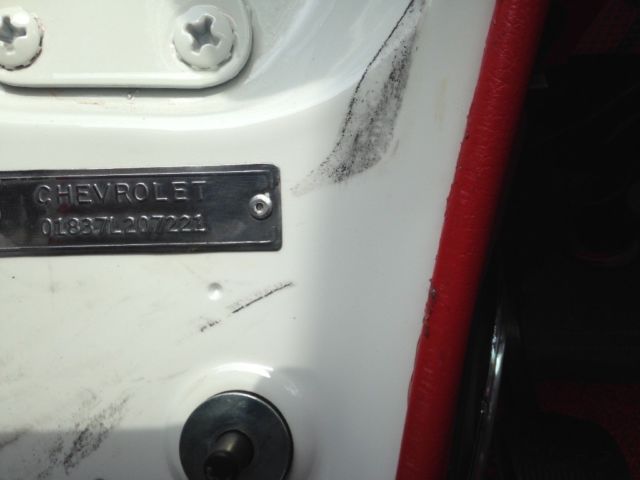 1960 White Chevrolet Impala 2 door Hardtop