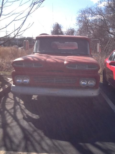 1960 Red Chevrolet C-10 Fire truck