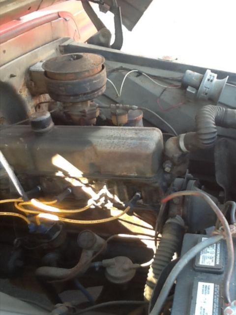 1960 Red Chevrolet C-10 Fire truck