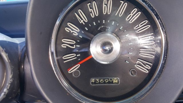 1960 Blue Chevrolet Impala 4 Dr. Sedan