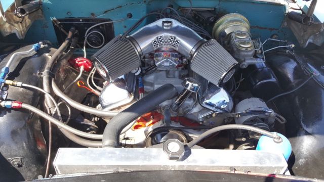 1960 Blue Chevrolet Impala 4 Dr. Sedan