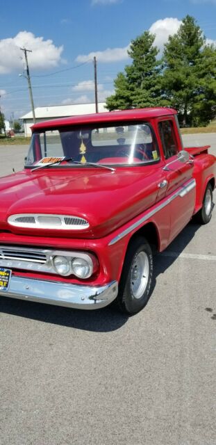 1960 Red Chevrolet C-10