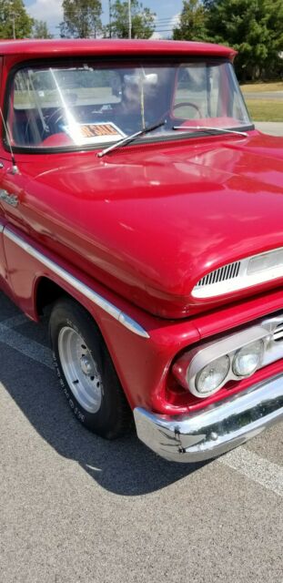 1960 Red Chevrolet C-10