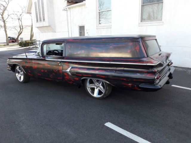 1960 Red Chevrolet Bel Air/150/210 Hatchback