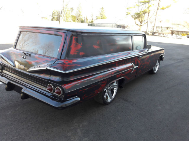 1960 Red Chevrolet Bel Air/150/210 Hatchback