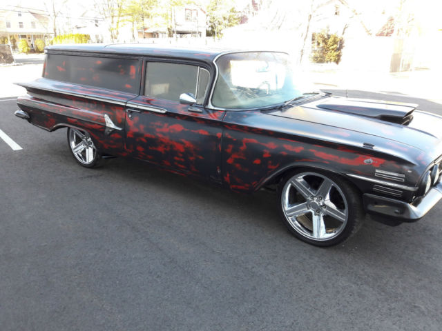 1960 Red Chevrolet Bel Air/150/210 Hatchback
