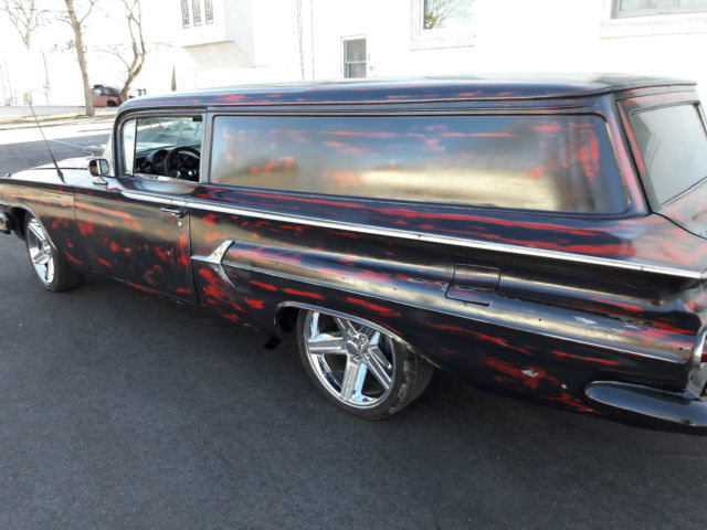 1960 Red Chevrolet Bel Air/150/210 Hatchback