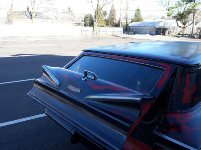 1960 Red Chevrolet Bel Air/150/210 Hatchback