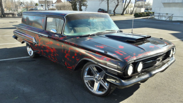 1960 Red Chevrolet Bel Air/150/210 Hatchback