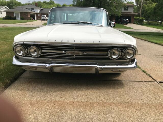 1960 White Chevrolet Parkwood Wagon