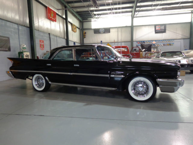 1960 Black Chrysler Windsor Sedan