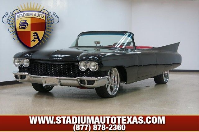 1960 Jet Black Cadillac Other Convertible