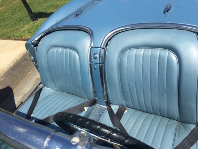 1960 Blue Chevrolet Corvette Convertible