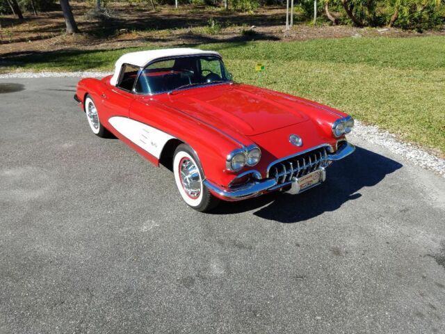 1960 OEM Roman Red Chevrolet Corvette Convertible