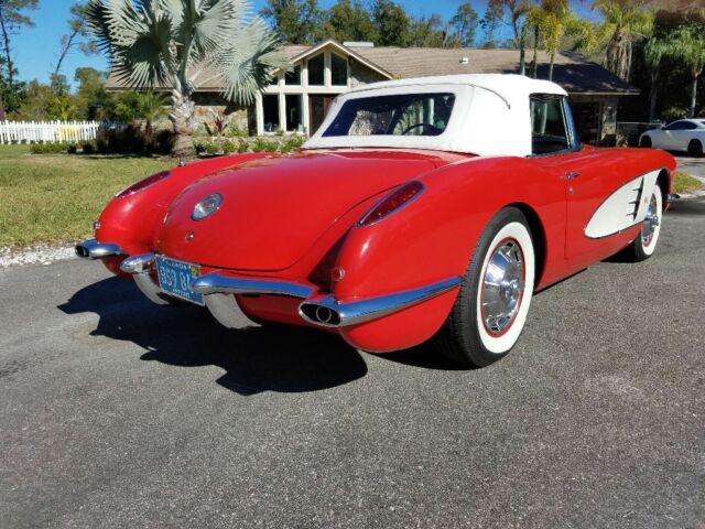 1960 OEM Roman Red Chevrolet Corvette Convertible