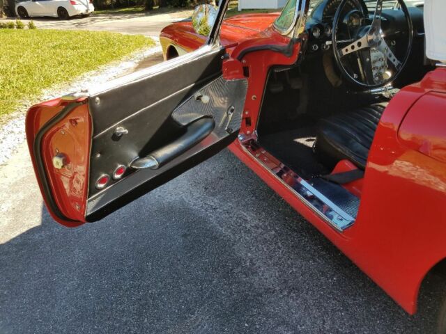 1960 OEM Roman Red Chevrolet Corvette Convertible