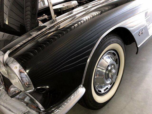 1960 Black w/ silver cove Chevrolet Corvette Convertible