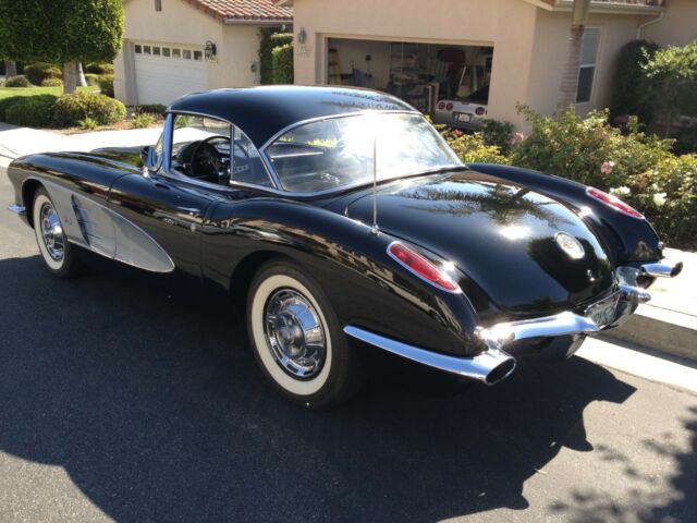 1960 Black w/ silver cove Chevrolet Corvette Convertible
