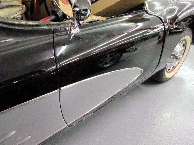 1960 Black Chevrolet Corvette Convertible