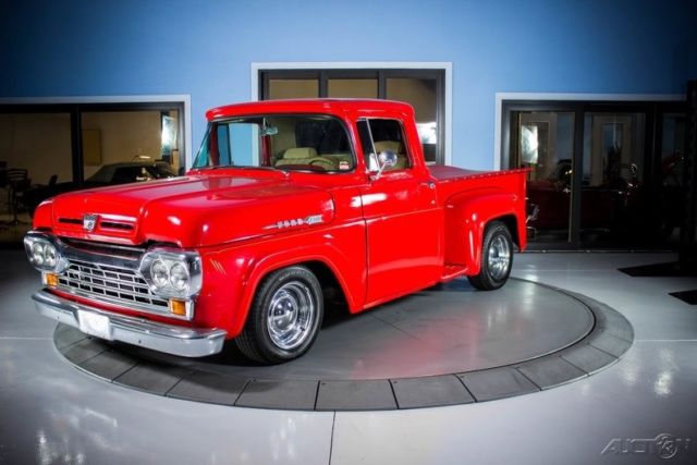 1960 Red Ford F-100