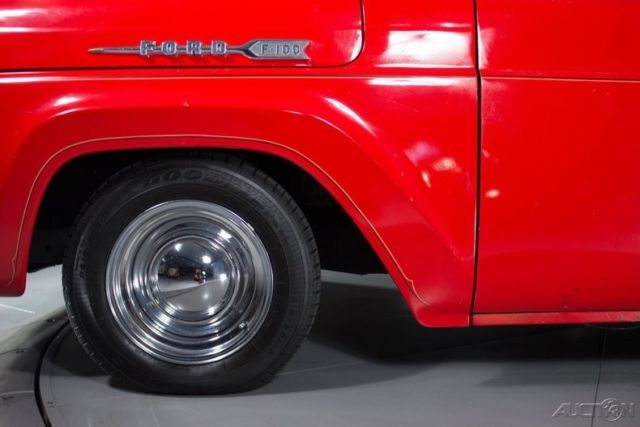 1960 Red Ford F-100