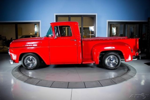1960 Red Ford F-100