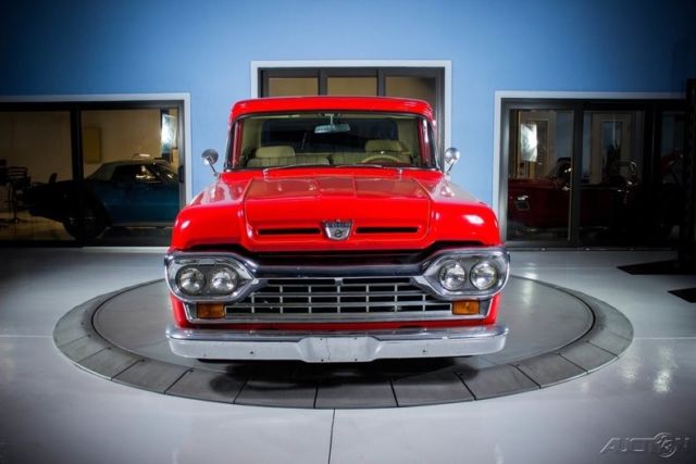 1960 Red Ford F-100