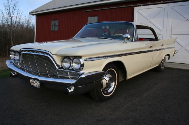 1960 White DeSoto Fireflite 4dr hardtop