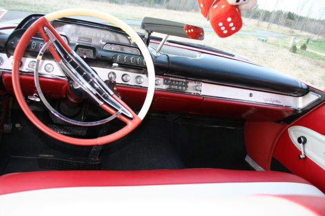 1960 White DeSoto Fireflite 4dr hardtop