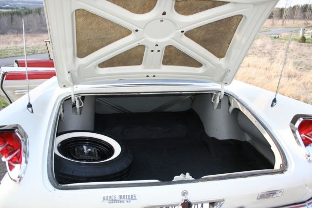 1960 White DeSoto Fireflite 4dr hardtop